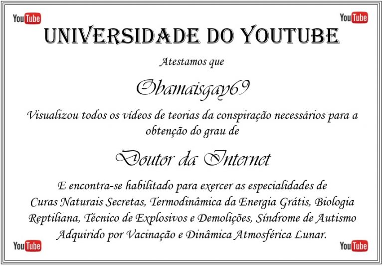 Entrega de diplomas da Universidade do YouTube
