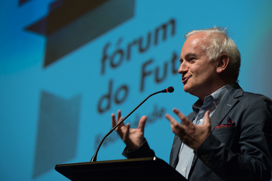 Paulo Cunha e Silva no encerramento do Fórum do Futuro deste ano (Crédito: José Caldeira / Câmara Municipal do Porto)